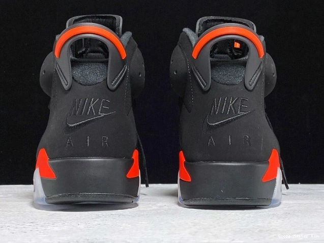 Infrared 6 Black 384664-060 Retro OG Jordan Air 0623